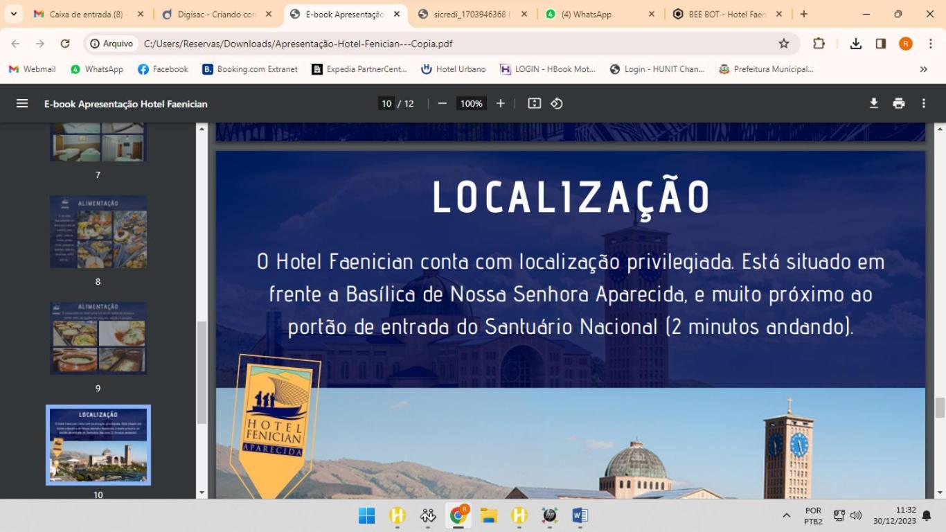 Hotel Faenician Aparecida  Eksteriør bilde